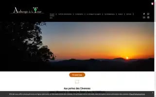 Aubergedelatour-saintjean.fr Screenshot 2024-04-17 13:55:50