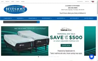 Wilsonhomefurnishings.com Screenshot 2024-05-15 03:32:50