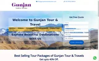 Gunjantourandtravels.com Screenshot 2024-04-17 15:15:56