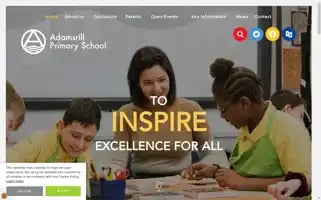 Adamsrill.lewisham.sch.uk Screenshot 2024-07-07 05:55:35