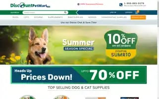 Discountpetmart.com Screenshot 2024-05-09 10:33:32