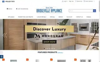 Bridgevilleappliance.com Screenshot 2024-05-15 15:32:53
