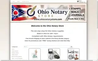 Ohionotarystore.com Screenshot 2024-05-16 10:39:16