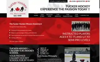 Tuckerhockey.com Screenshot 2024-05-14 16:33:35