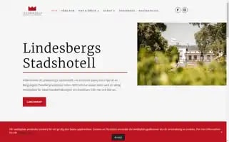 Lindesbergsstadshotell.se Screenshot 2024-04-23 12:47:24