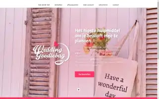Weddinggoodiebag.nl Screenshot 2024-06-13 15:39:54