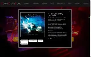 Davidcrossband.com Screenshot 2024-06-13 21:41:38