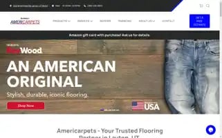 Americarpetsoflayton.com Screenshot 2024-05-15 11:35:24