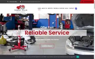 Foresthillsservicecenter.com Screenshot 2024-05-28 20:42:33