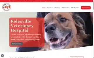 Rolesvillepetcare.com Screenshot 2024-07-02 05:33:34