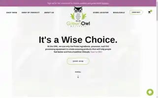 Greenowlwellness.com Screenshot 2024-05-09 23:42:25
