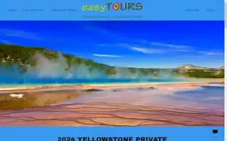Easytoursyellowstone.com Screenshot 2024-04-24 08:55:40