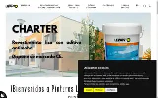 Pinturaslepanto.com Screenshot 2024-06-26 23:54:14