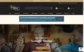 Theacousticshoppe.com Screenshot 2024-05-14 07:16:21