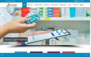 Deevalight-pharma.com Screenshot 2024-05-23 06:23:14