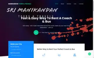 Manikandantravels.com Screenshot 2024-04-18 16:19:25