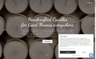 Goodmamacandleco.com Screenshot 2024-04-27 07:51:49