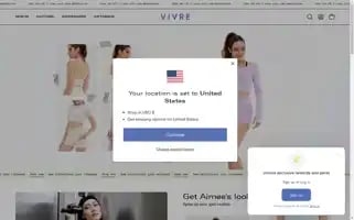 Vivreactivewear.com Screenshot 2024-05-05 16:00:19