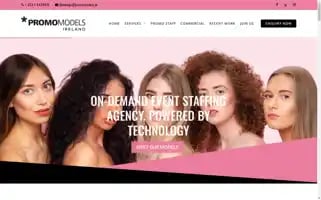 Promomodels.ie Screenshot 2024-05-13 13:02:12