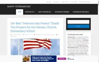 Veteransdayquotesimages.com Screenshot 2024-05-16 23:16:56