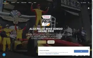 Indianapolismotorspeedway.com Screenshot 2024-05-12 09:24:12