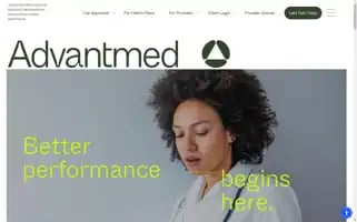 Advantmed.com Screenshot 2024-07-07 07:18:06