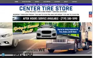 Centertirestore.com Screenshot 2024-05-15 17:01:23