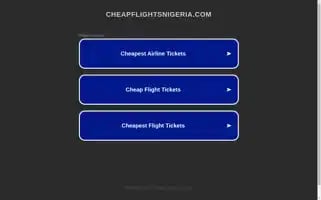 Cheapflightsnigeria.com Screenshot 2024-04-24 01:13:30