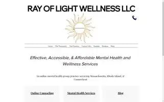 Rayoflightwellness.site Screenshot 2024-04-18 17:47:04