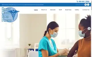 Harvestmedicalfamily.com Screenshot 2024-07-05 04:48:23