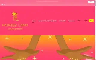 Fairieslandcosmetics.com Screenshot 2024-04-16 17:27:27