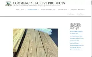 Commercialforestproducts.com Screenshot 2024-07-07 12:56:41