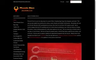 Phoenixdiscs.com Screenshot 2024-05-05 12:57:47
