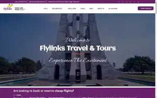 Flylinkstravel.com Screenshot 2024-04-15 19:14:09