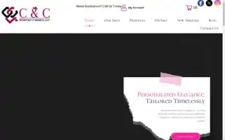 Candcbespokefashionllc.com Screenshot 2024-05-26 07:39:27
