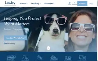 Lawleyinsurance.com Screenshot 2024-07-03 06:58:31
