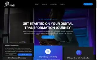 Proswifttechnolgies.com Screenshot 2024-06-28 13:01:50