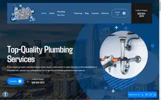 Charlotteplumbingmasters.com Screenshot 2024-05-15 17:10:02