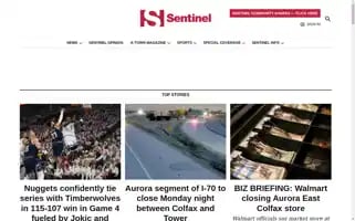 Sentinelcolorado.com Screenshot 2024-05-13 21:18:47