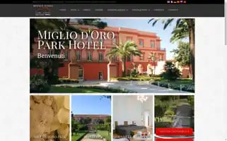 Migliodoroparkhotel.it Screenshot 2024-04-26 05:01:54