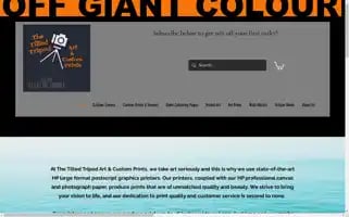 Thetiltedtripodart.com Screenshot 2024-04-24 01:37:04