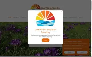 Livewellinbraunton.co.uk Screenshot 2024-07-02 21:28:05