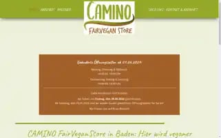 Camino-fairvegan.at Screenshot 2024-06-17 15:28:02