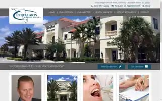 Dentalartsofboyntonbeach.com Screenshot 2024-07-05 14:34:35