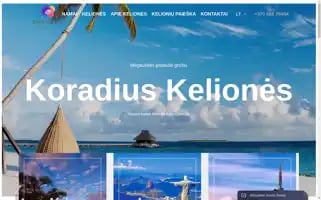 Koradius-travel.com Screenshot 2024-04-17 04:45:35