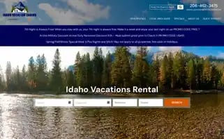 Idahovacationcabins.com Screenshot 2024-04-14 23:52:08
