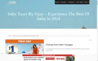 Vijayindiatours.com Screenshot 2024-04-18 15:43:42