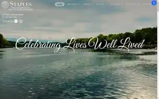 Staplesfuneralhome.com Screenshot 2024-07-04 04:06:49