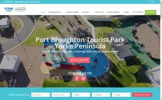 Portbroughtontouristpark.com.au Screenshot 2024-04-17 14:22:23