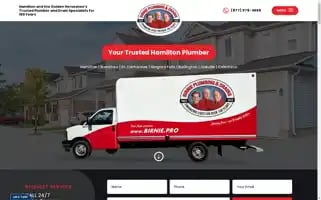 Birnieplumbinganddrains.ca Screenshot 2024-07-08 02:16:00